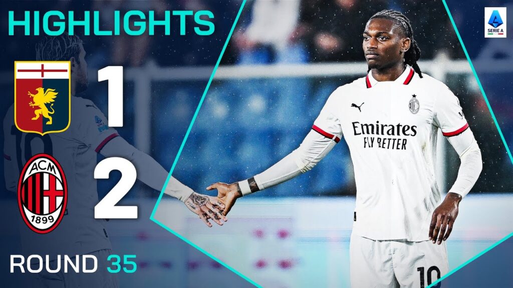 GENOA-MILAN 1-2 | HIGHLIGHTS | Leao Sparks the Rossoneri Comeback | Serie A 2024/25
