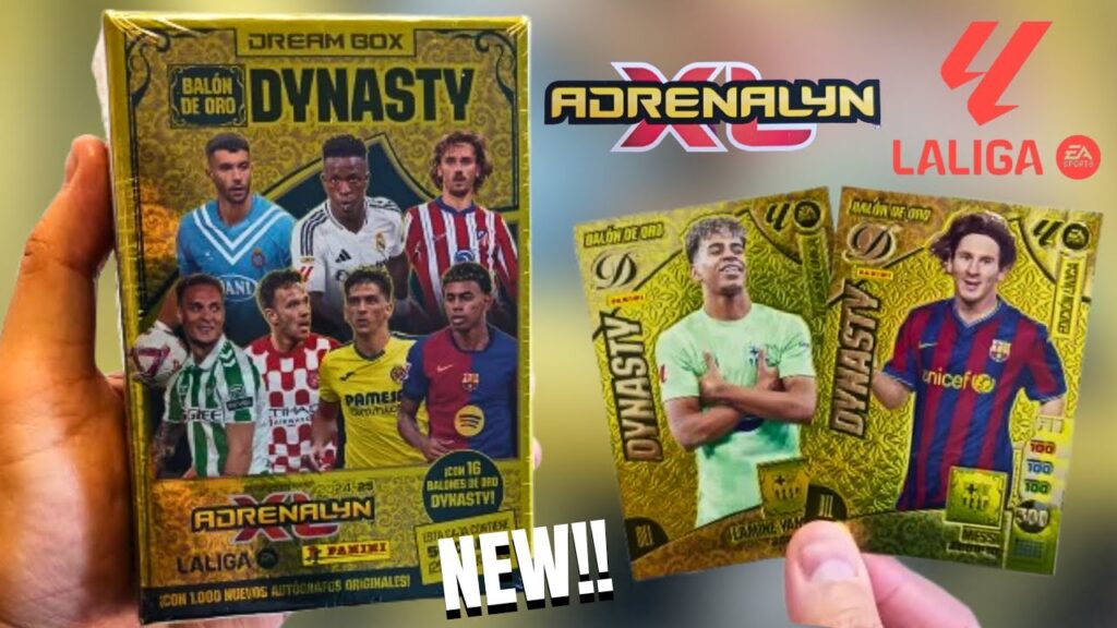 Panini Adrenalyn XL BALÓN DE ORO “DYNASTY” DREAM BOX Opening | Exclusive Limited Edition Cards!