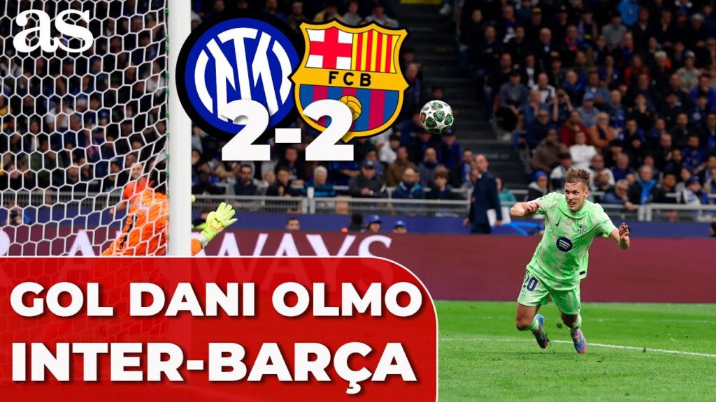 ¡DANI OLMO EMPATA! El BARÇA le da vuelta a la ELIMINATORIA ante el INTER | CHAMPIONS