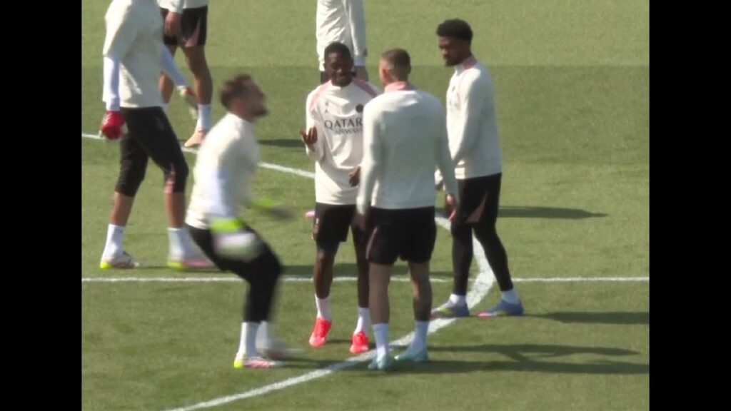 Dembele confirmed fit as PSG train ahead of UCL semi-final showdown with Arsenal | WeShow Sports