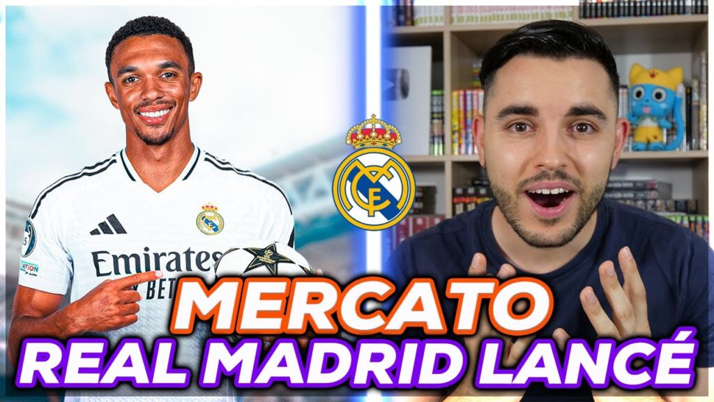 ALEXANDER ARNOLD QUITTE LIVERPOOL ! POINT MERCATO REAL MADRID (Saliba, Carreras, Huijsen, Rodrygo)