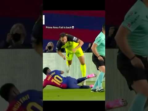 Prime Ansu Fati is back 🔥