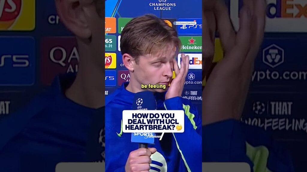 Another Brutal UCL Exit For Frenkie De Jong😢💔 | UCL Today | CBS Sports Golazo
