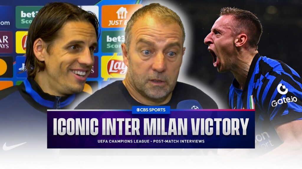 "EVERY 50/50 decision was for INTER" Flick on referee | "KEPT ON BELIEVING" Sommer on win vs. Barça