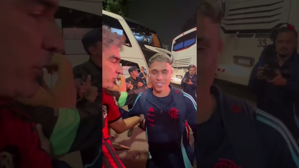 PEDRO, FILIPE LUÍS, LUIZ ARAÚJO, ALEX SANDRO, GERSON E JUNINHO ATENDERAM OS TORCEDORES NA ARGENTINA!