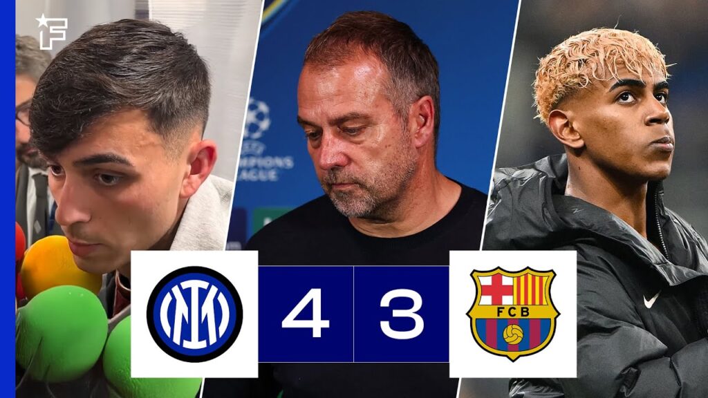 Pedri DÉNONCE l’arbitre, Flick en COLÈRE… les réactions après le match légendaire Inter-Barça Pedri DÉNONCE l'arbitre, Flick en COLÈRE... les réactions après le match légendaire Inter-Barça