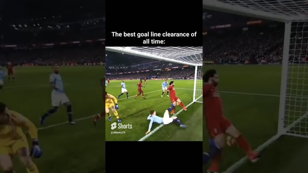 John Stones amazing goal line clearance vs Liverpool #footballhighlights #mancity #liverpool #soccer