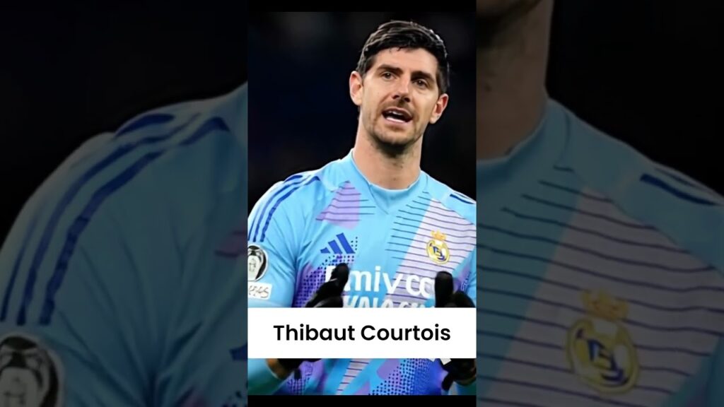 Thibaut Courtois sings Hala Madrid