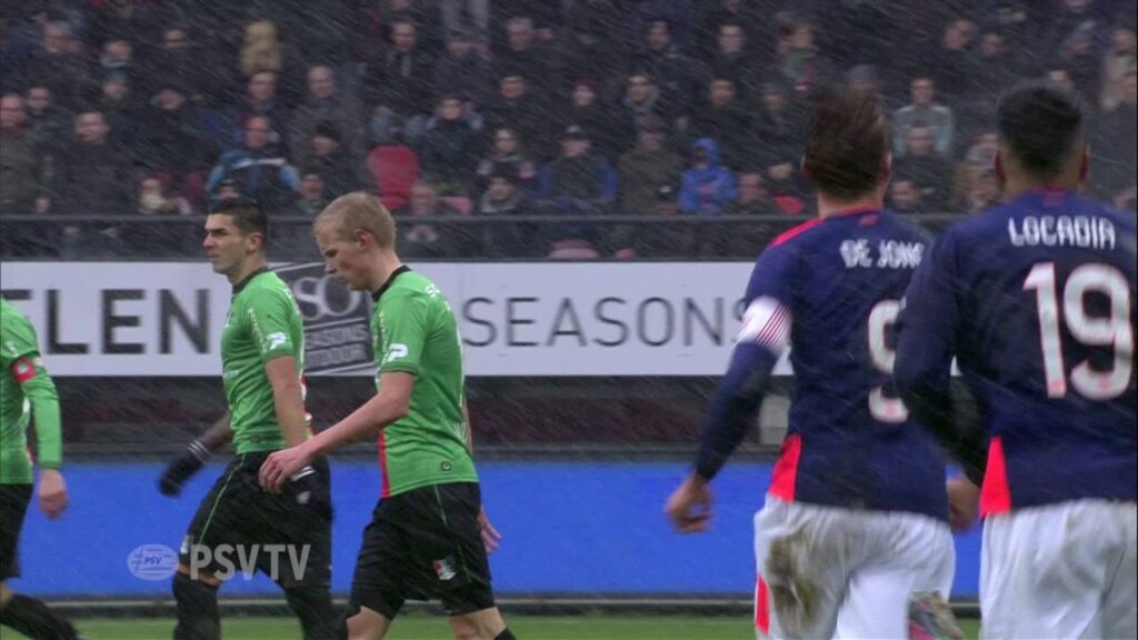 Doelpunt Luuk de Jong (NEC)