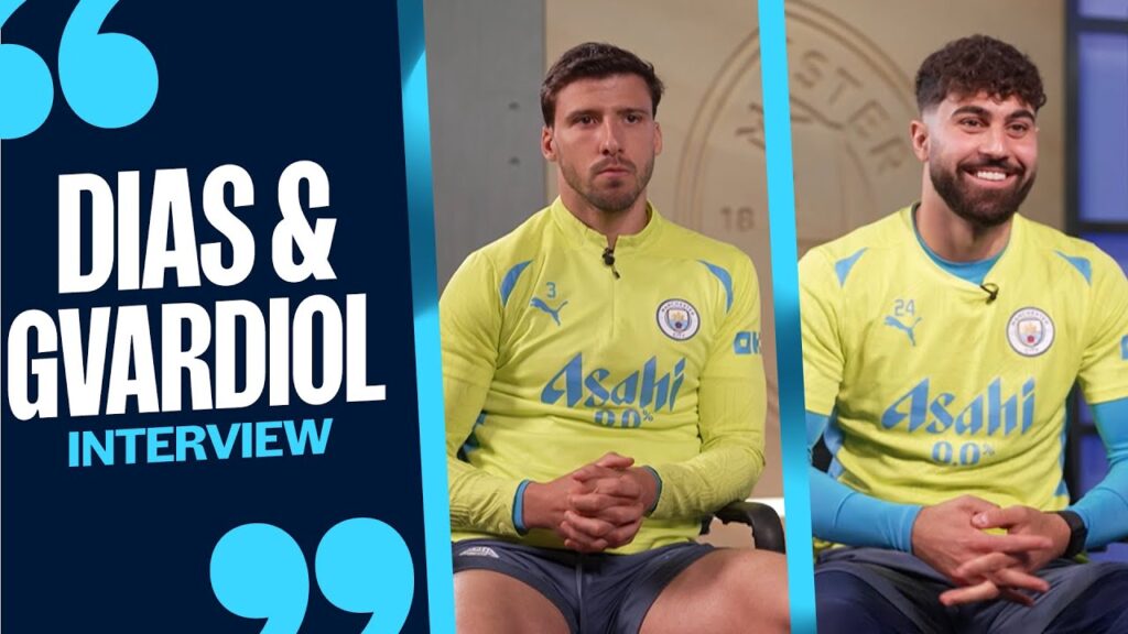 "OUR RELATIONSHIP IS GOOD!" | Dias & Gvardiol talk centre-back partnership