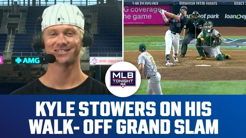 Kyle Stowers talks winning POTW, walk-off grand slam | MLB Tonight Kyle Stowers talks winning POTW, walk-off grand slam | MLB Tonight