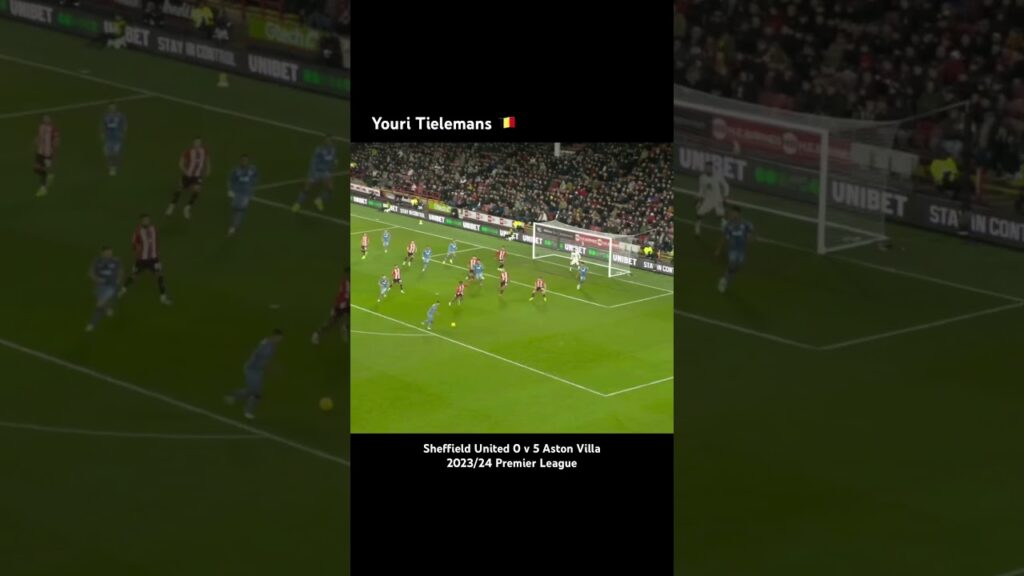 Birthday - Youri Tielemans: Scoring with a powerful stunner, an authentic worldie of a goal 🤯