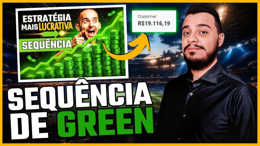 🔥 BET365: VÁRIOS GREENS CONSECUTIVOS! ESTRATÉGIA IMPRESSIONANTE