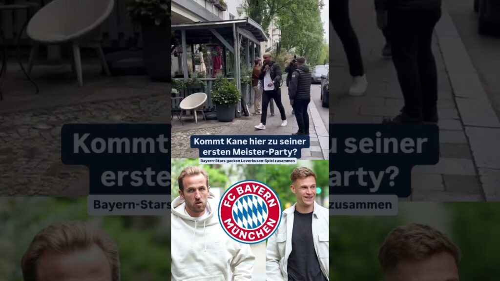 Kommt Harry Kane hier zu seiner ersten Meisterparty? | #shorts