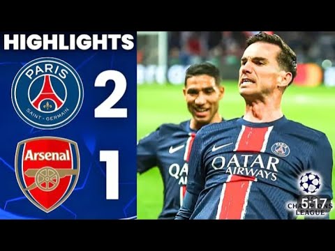 PSG VS ARSENAL – HIGHLIGHTS 🔥 | CHAMPIONS LEAGUE 2025 – MATCH ÉPIQUE ! PSG VS ARSENAL – HIGHLIGHTS 🔥 | CHAMPIONS LEAGUE 2025 – MATCH ÉPIQUE !