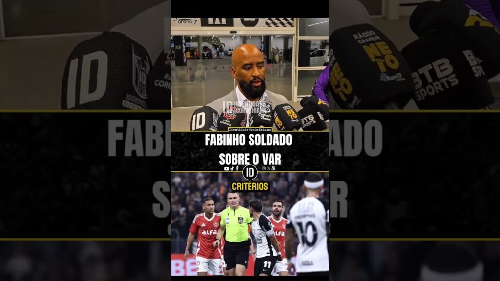 FABINHO SOLDADO SOBRE O VAR