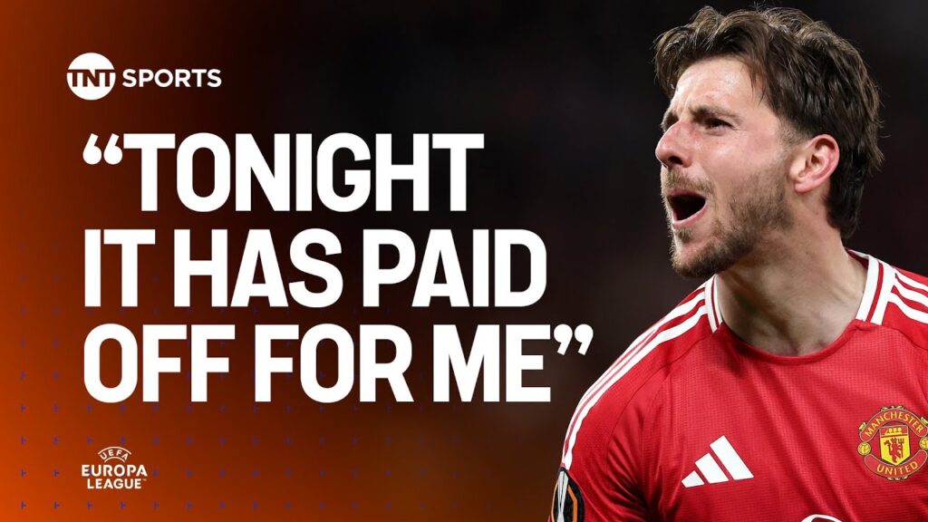 Man United 4-1 Athletic Club: Mason Mount delighted to score his first goals at Old Trafford ❤️