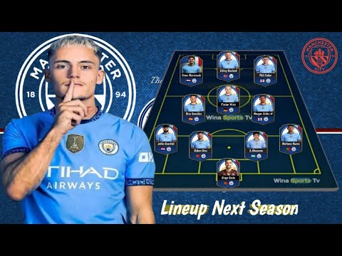 MANCHESTER CITY'S POSSIBLE FUTURE LINEUP WITH LATEST TOP TRANSFER TARGETS - MAN CITY NEWS TODAY