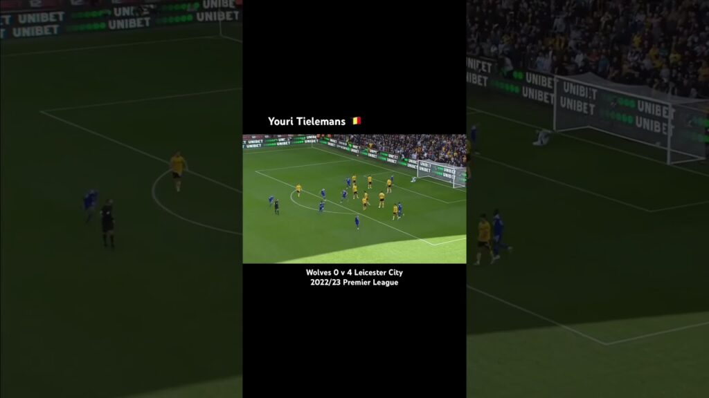 Birthday - Youri Tielemans: Scoring with a crazy shot from distance, absolute screamer of a goal