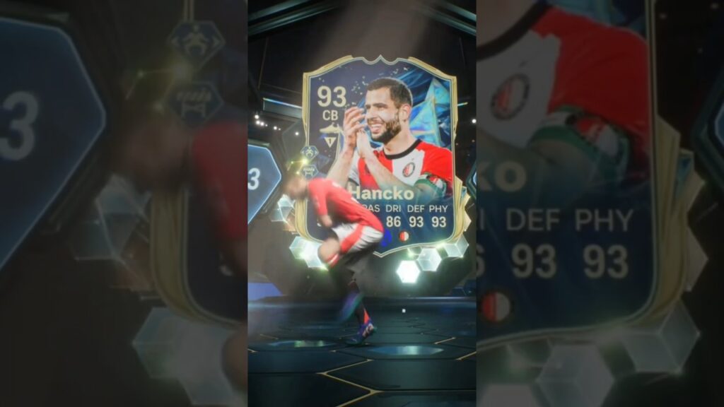 🇸🇰🇭🇷🇱🇺Eredivisie TOTS - Hancko/Sutalo/Pasveer #football #fc25 #fifa #shorts