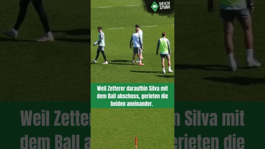 ZOFF im Werder-Training! Michael Zetterer und Andre Silva geraten aneinander – die Details!