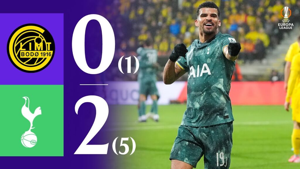 EUROPA LEAGUE FINALISTS! | Bodo/Glimt 0-2 Tottenham Hotspur (1-5 agg) | Highlights