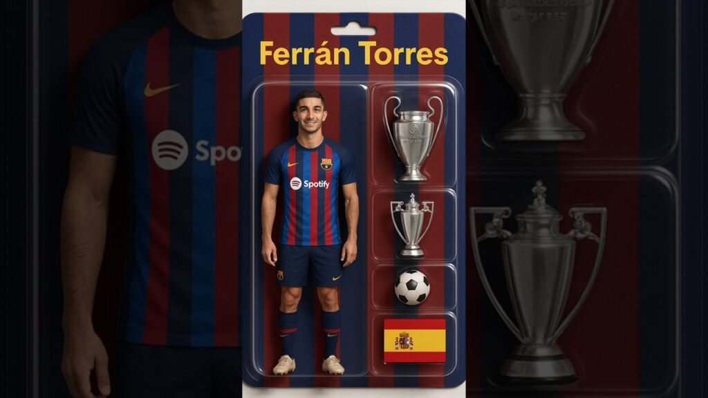 Ferrán Torres Transforms into an Epic AI Action Figure!