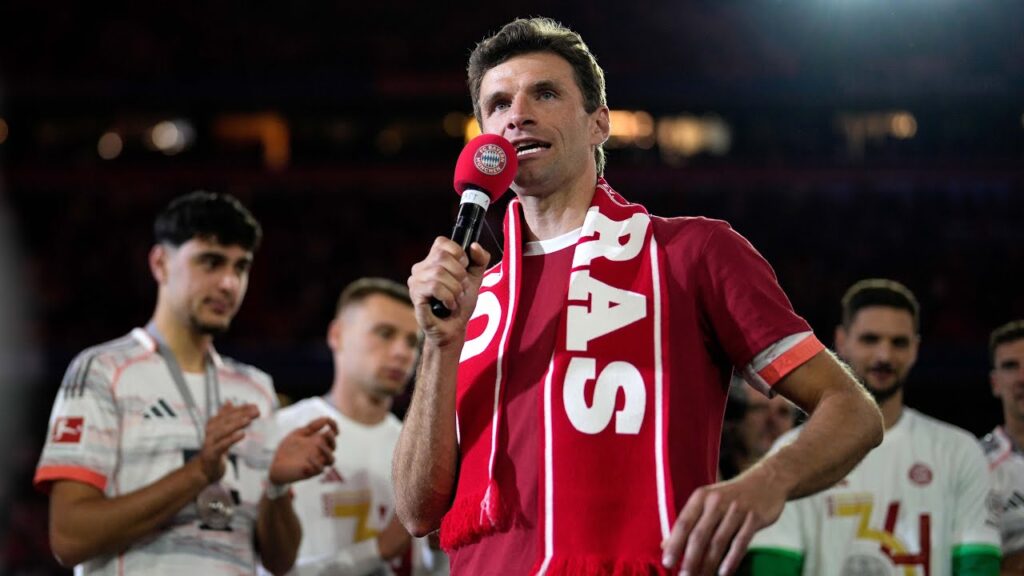 Thomas Müller und sein emotionaler Abschied von der Allianz Arena!