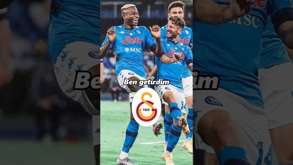 Osimhen'i Galatasaray'a Mertens getirmiş #shorts #futbol #osimhen