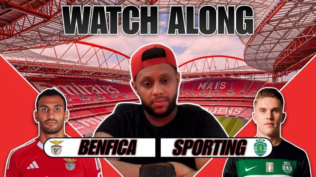 Benfica 1-1 Sporting CP Live | Liga Portugal | Watch Along @lmxfootball9