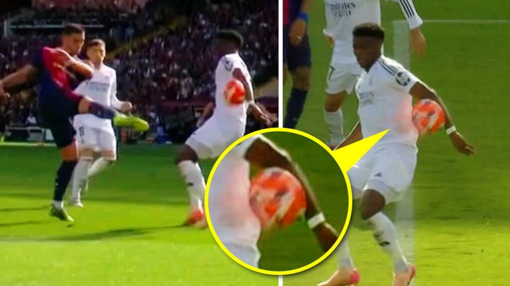 Ferran Torres NO PENALTY vs Real Madrid 😳 Tchouameni HANDBALL