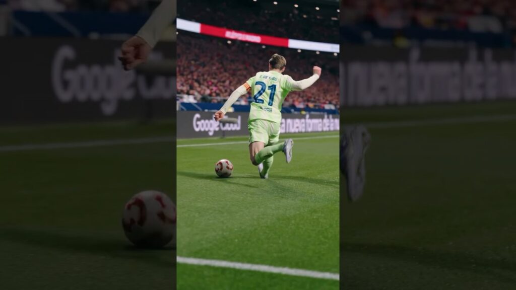 Frenkie de Jong x Pedri 🎮 #football #shorts #barcelona #trending