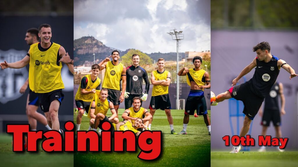 FC Barcelona Training 10th May: Lamine Yamal, Pedri, Dani Olmo, Raphinha | Ready For El Clásico