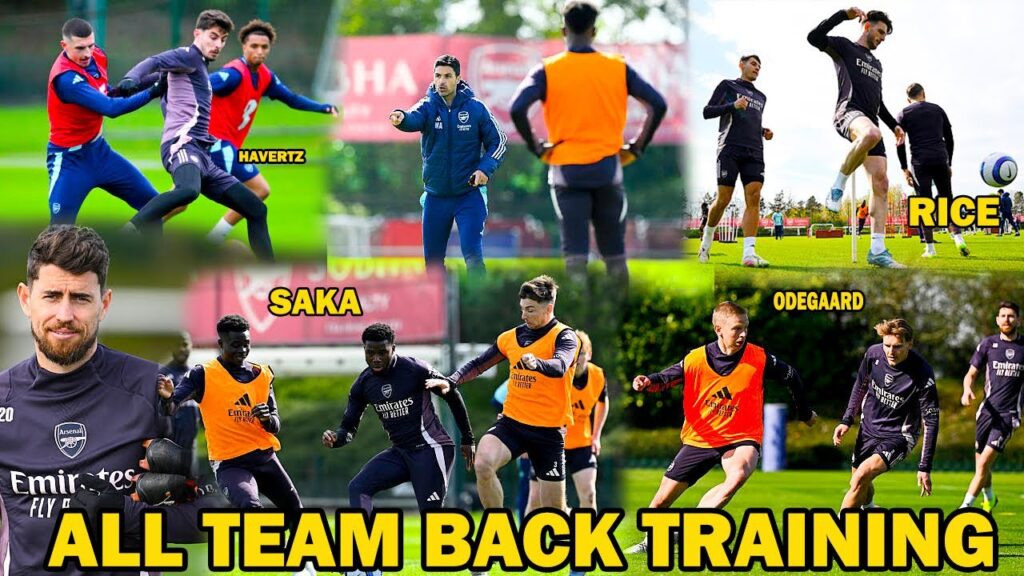 ✅INSIDE TRAINING : Odegaard, Saka,Havertz, Martinelli, STORM'S Arsenal Training Ready For Liverpool
