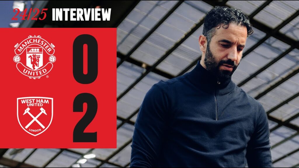 Ruben Amorim & Bruno Fernandes React To West Ham Defeat