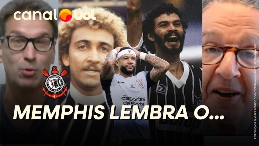 BIRO-BIRO, SÓCRATES, EDILSON? MEMPHIS DEPAY NÃO ENTENDEU QUE CORINTIANO GOSTA MAIS DO...