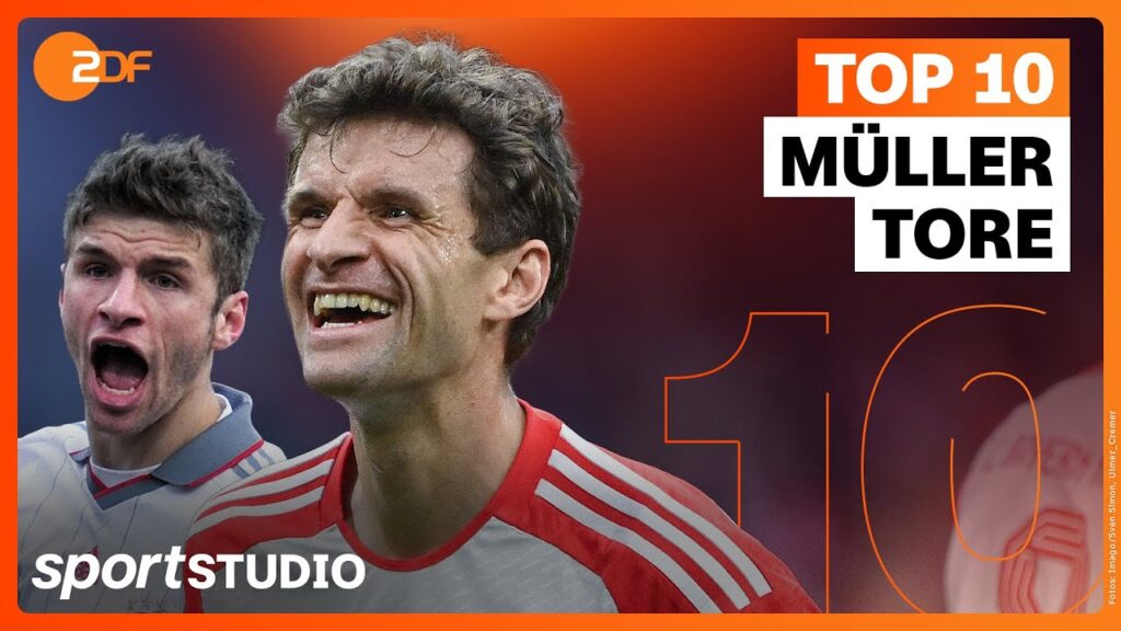 Top 10 Bundesliga-Tore von Thomas Müller für den FC Bayern München | sportstudio