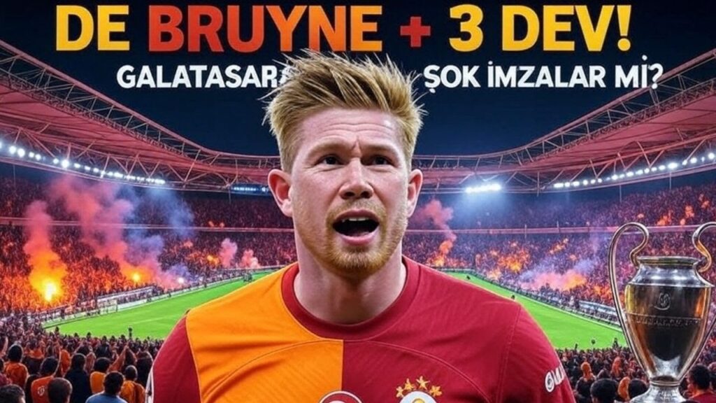 KEVIN DE BRUYNE RESMEN GALATASARAY'DA MI? YANINDA 2 DEV İSİM DAHA! 🔥 OBLAK VE HAKAN ÇALHANOĞLU ŞOKU!