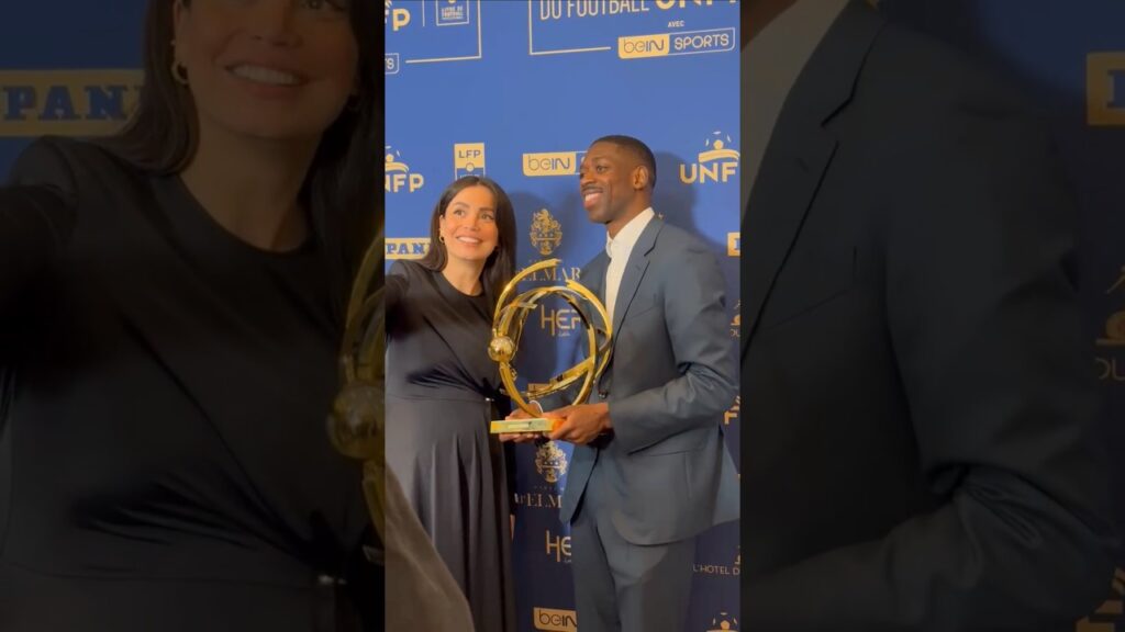 OUSMANE DEMBELE MEILLEUR JOUEUR DE L'ANNÉE 🧨🚀👑 #football #psg #dembele