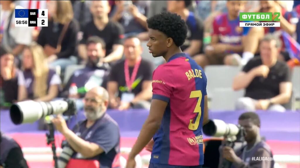 Alejandro Baldé vs Real Madrid (H) 24-25 HD (11/05/2025)