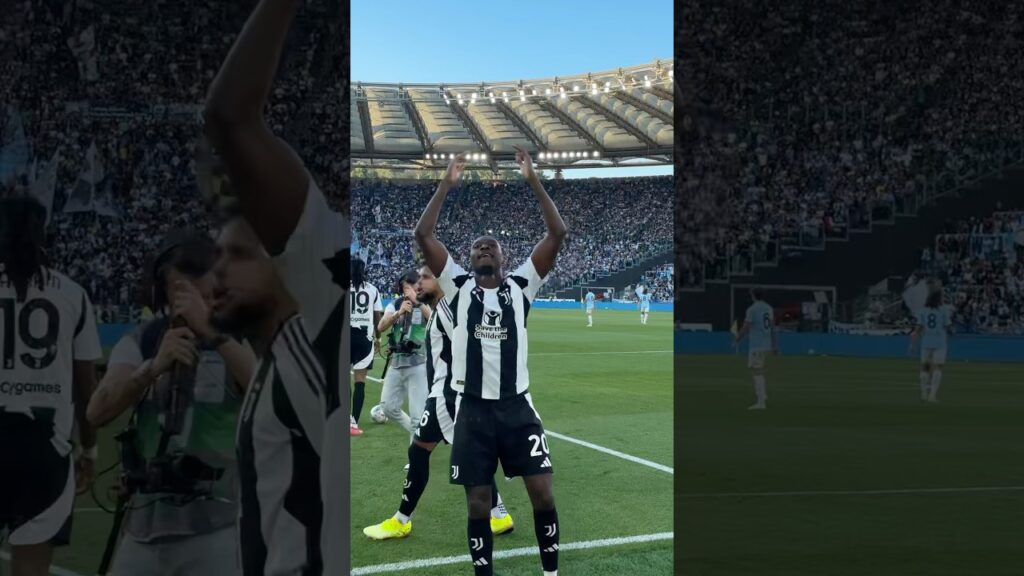 Kolo Muani’s goal directly from behind the goal 👀🔥 #juventus #goal #kolomuani