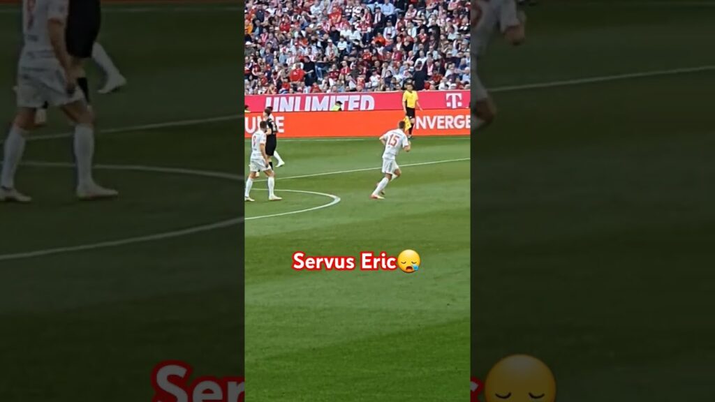 Servus Eric Dier😭👋❤❤❤ #shorts #fcbayern #abwehr #müller
