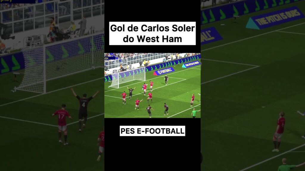 Golaço de Carlos Soler do West Ham #westham #carlossoler #efootball #football