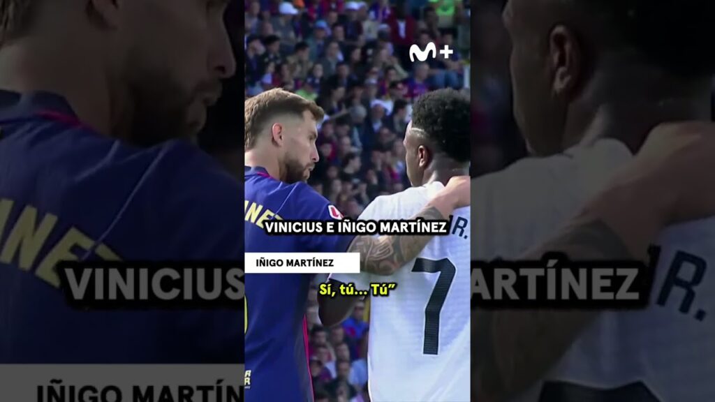 Lo de Vinicius con Iñigo Martínez #ElDíaDespués