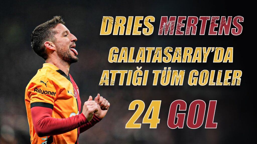 Dries Mertens | Galatasaray’daki Tüm Golleri (HD) | 2022-2025