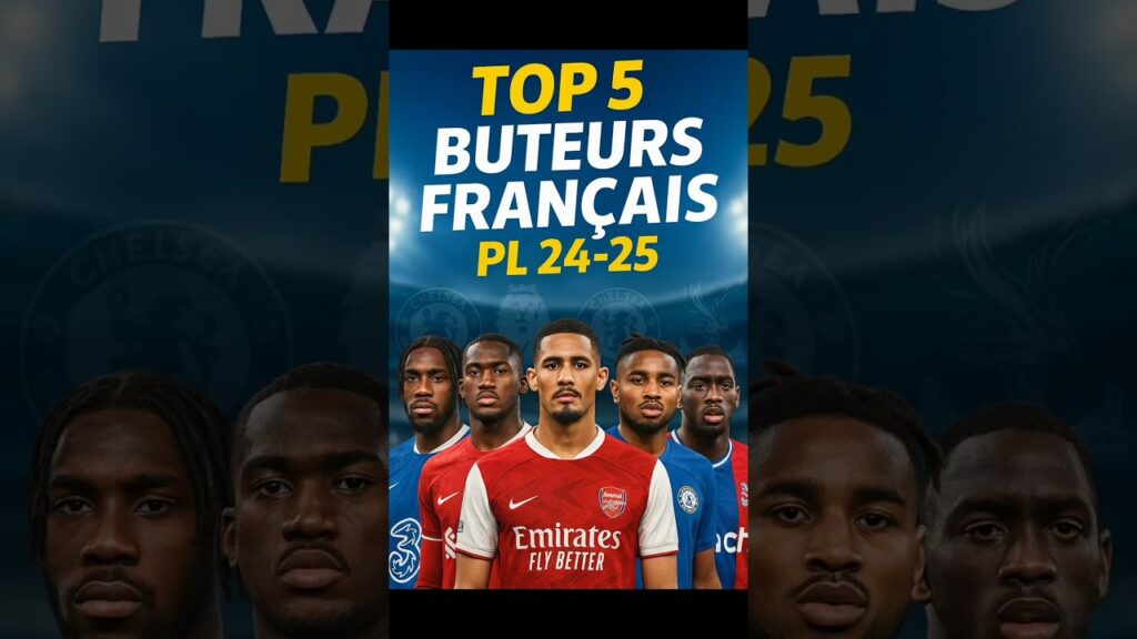 Top 5 des buteurs Français en Premier League 2024 2025 !