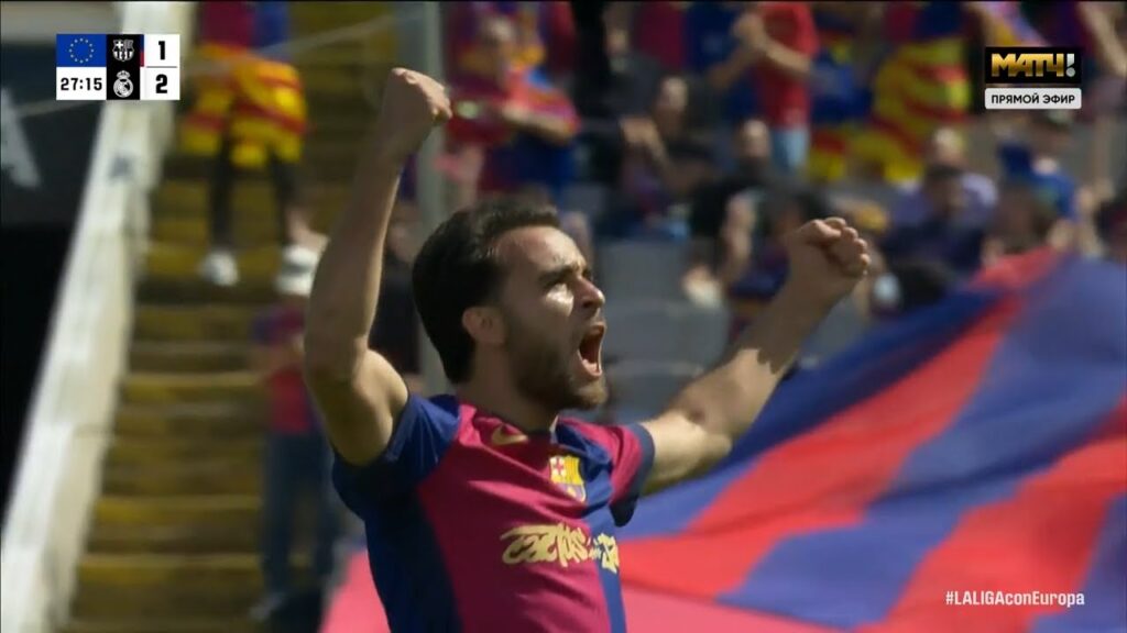 ERIC GARCIA SCORED vs REAL MADRID 2025 HD 1080i