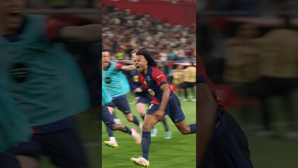 ⚽️ El GOL de Kounde vale UNA COPA. #CopaDelReyMAPFRE | #LaCopaMola🏆 | @FCBarcelona