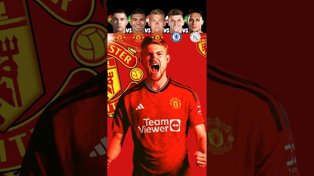 Ronaldo VS Casemiro VS De Ligt VS Mount VS Antony 🥶🥵 Join Man Utd Challenge