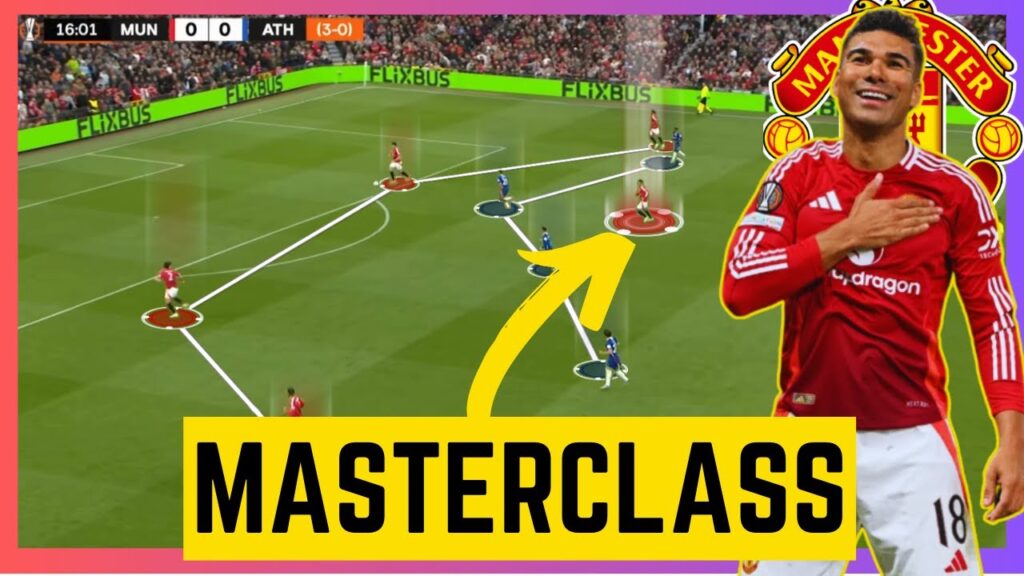 Vintage Casemiro | Deep-Lying Maestro DESTROYS Athletic Bilbao | Man United 4-1 Bilbao Analysis
